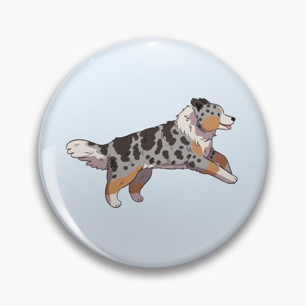 Item preview, Cute Blue Merle Australian Shepherd Dog designed and sold by Yaragold.