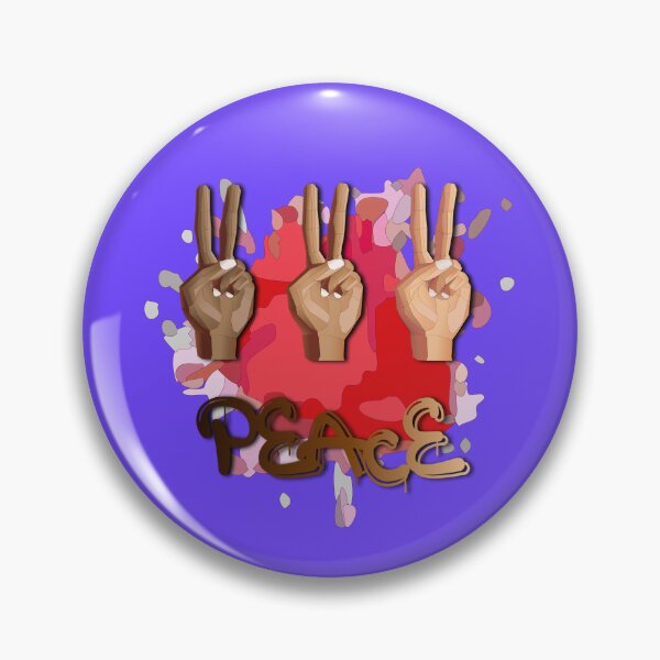 Item preview, Peace Splash (Red/Pink) designed and sold by HaNoFri.