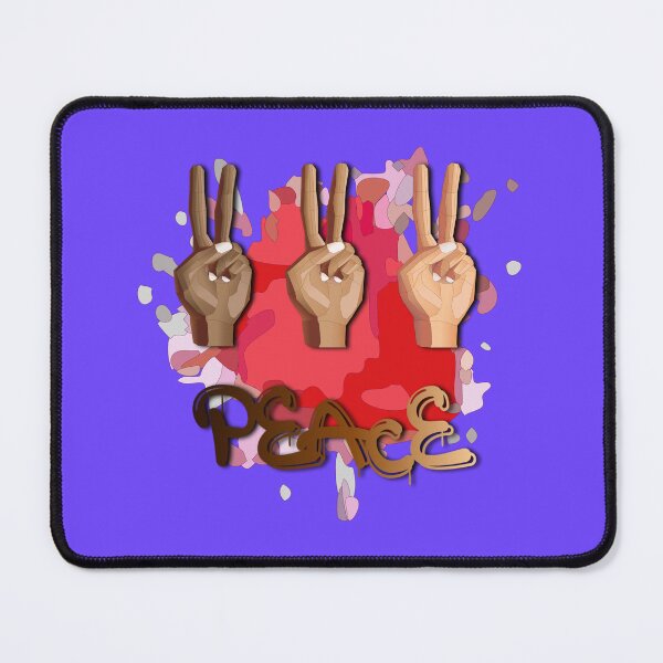 Item preview, Peace Splash (Red/Pink) designed and sold by HaNoFri.