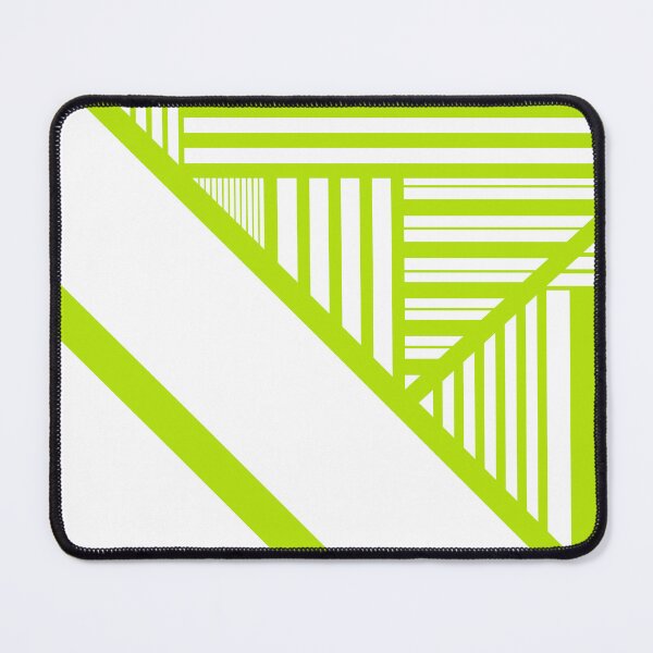 Item preview, Triangle Stripes in Lime Green and White designed and sold by LAEC-Shop.