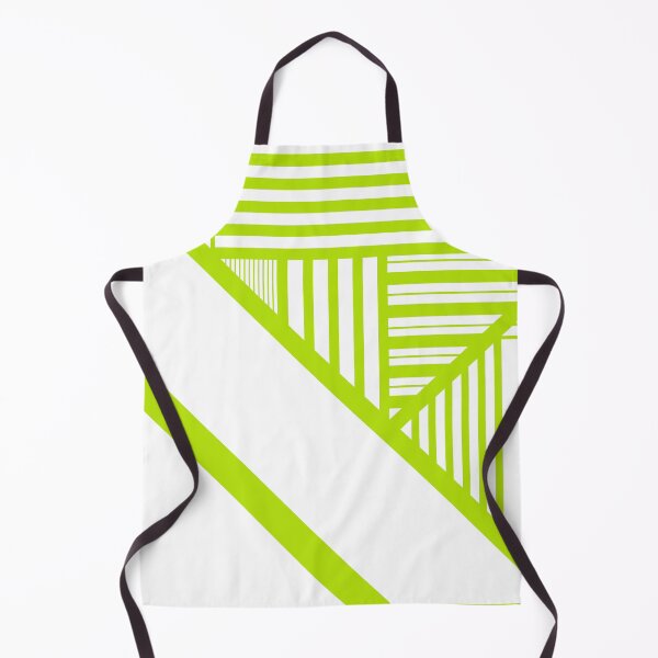 Item preview, Triangle Stripes in Lime Green and White designed and sold by LAEC-Shop.