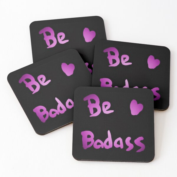 Item preview, Be Badass Purple designed and sold by craftsbydaphy.