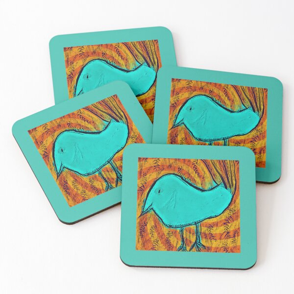 Item preview, Turquoise Bird designed and sold by ForestCreate.