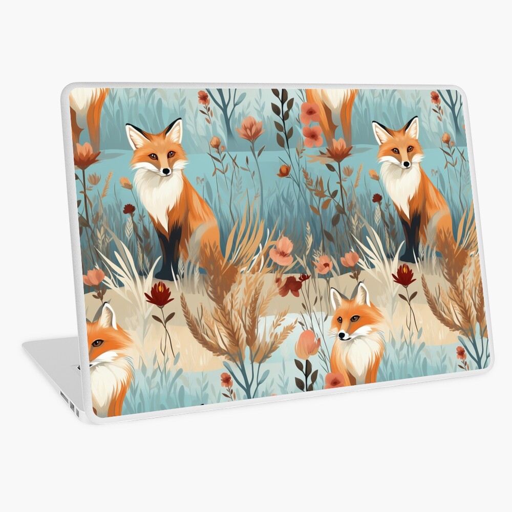 Item preview, Laptop Skin designed and sold by Cozycatart.