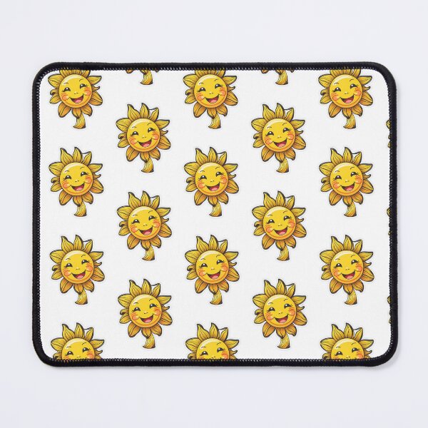 Item preview, Smiley Sunflower meme graphic Design designed and sold by Rrrmin.