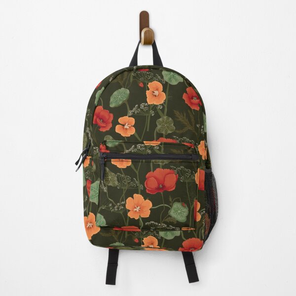 Item preview, Floral pattern. Poppies and nasturtium designed and sold by Anve-lo.