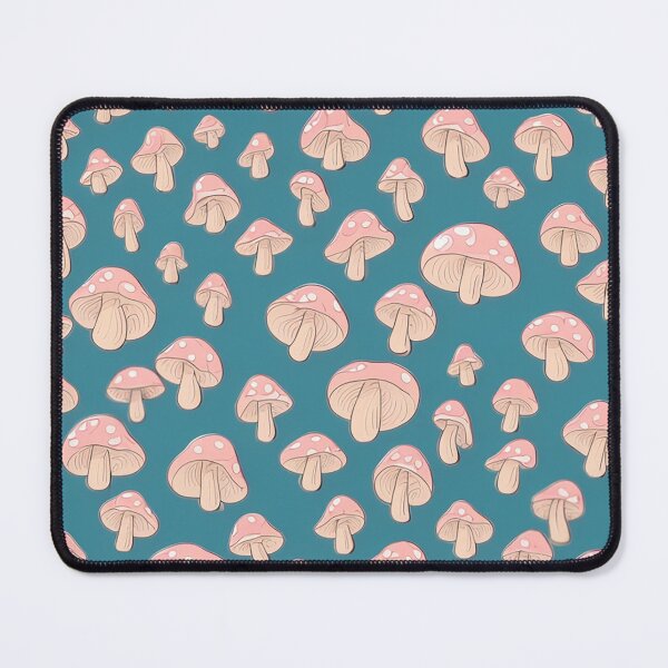 Aperçu de l'œuvre Champignons roses créée et vendue par EvilChibiAI.
