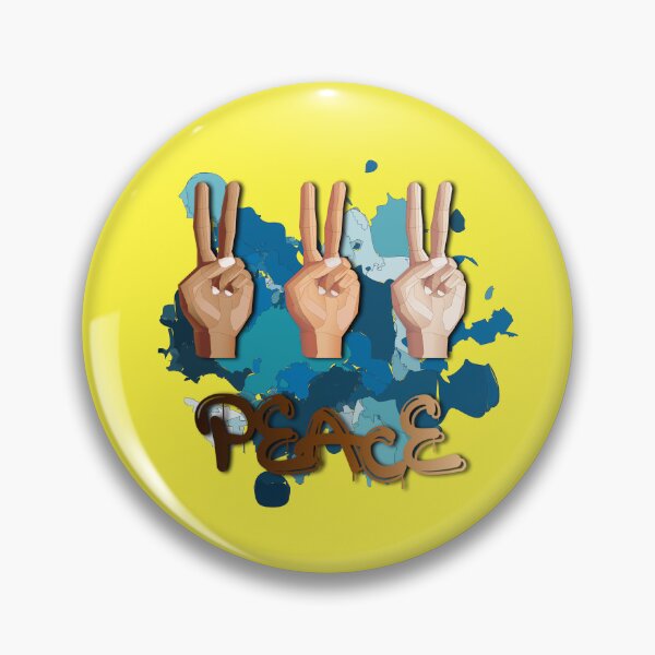 Item preview, Peace Splash (Dark Blue) designed and sold by HaNoFri.