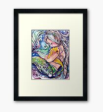SeaHorse Hugs Framed Print