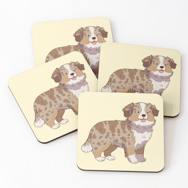 Item preview, Red Merle Australian Shepherd Dog designed and sold by Yaragold.