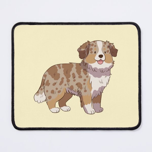 Item preview, Red Merle Australian Shepherd Dog designed and sold by Yaragold.