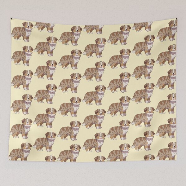 Item preview, Red Merle Australian Shepherd Dog designed and sold by Yaragold.