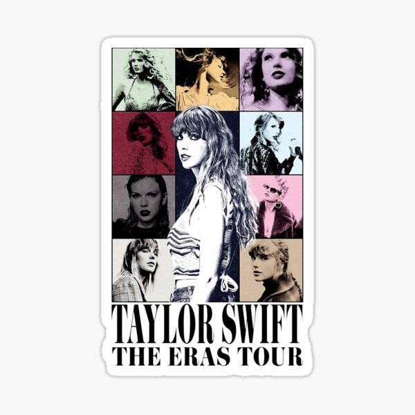 Swiftie Eras Tour - taylor swift tour Sticker for Sale by MK788