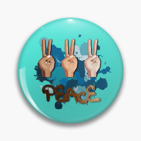 Item preview, Peace Splash (Dark Blue) designed and sold by HaNoFri.