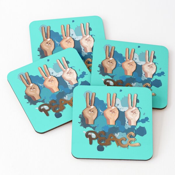 Item preview, Peace Splash (Dark Blue) designed and sold by HaNoFri.