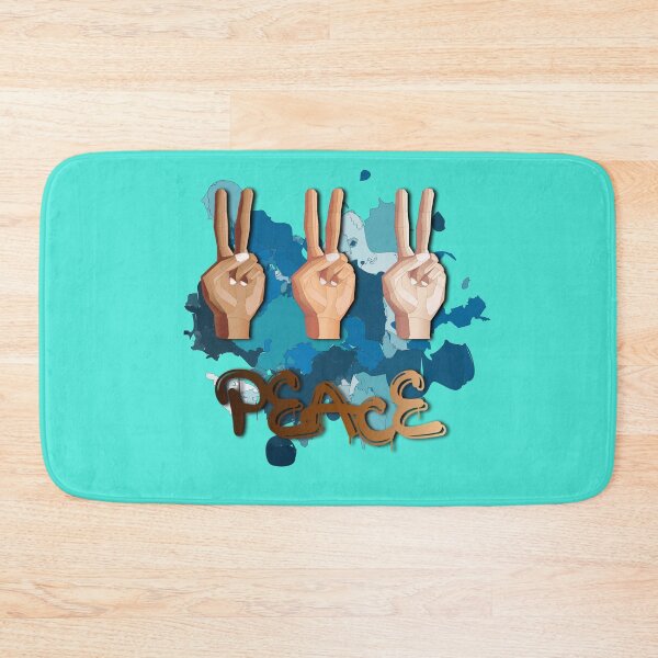 Item preview, Peace Splash (Dark Blue) designed and sold by HaNoFri.