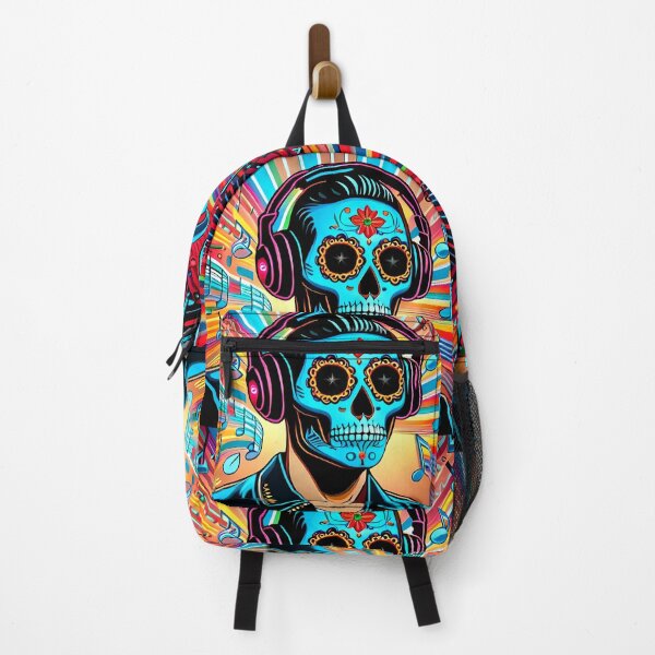 Item preview, Music Sugar Skull designed and sold by Skulls & Calaveras.