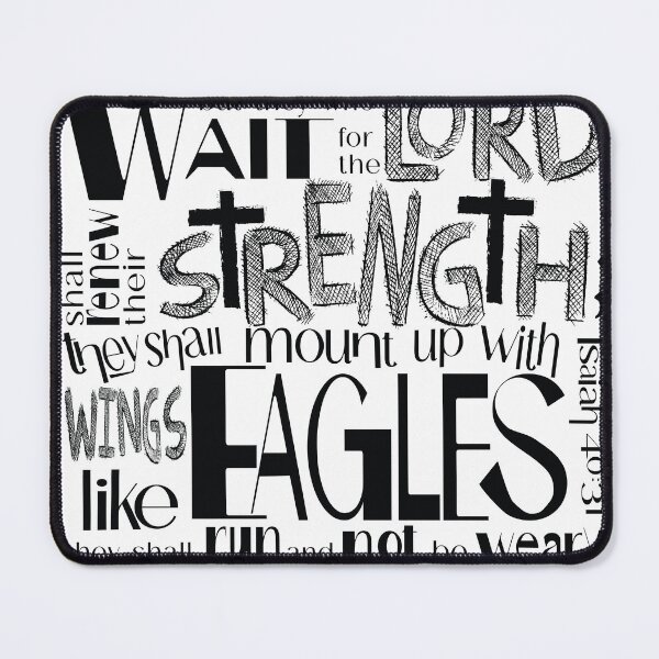 Item preview, But They Who Wait for the Lord Shall Renew Their Strength Isaiah 40:31 designed and sold by Alida Designs.