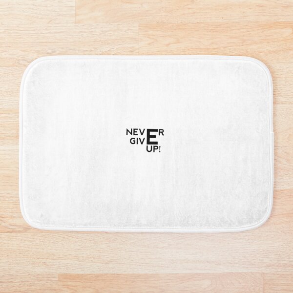 Item preview, NEVER GIVE UP designed and sold by Fstorecom.