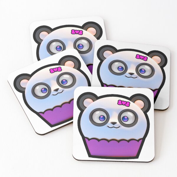 Item preview, She Panda Bear Cute Cupcake designed and sold by CHIBI_POPZ.