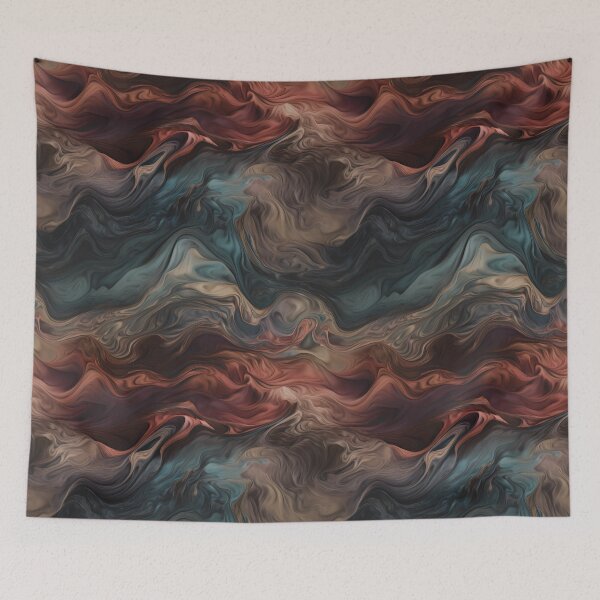 Item preview, Waves Of Love and Fire designed and sold by AdiRemba.