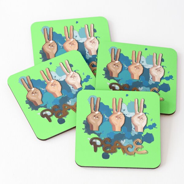 Item preview, Peace Splash (Dark Blue) designed and sold by HaNoFri.
