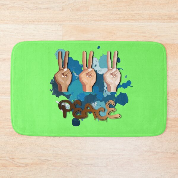Item preview, Peace Splash (Dark Blue) designed and sold by HaNoFri.