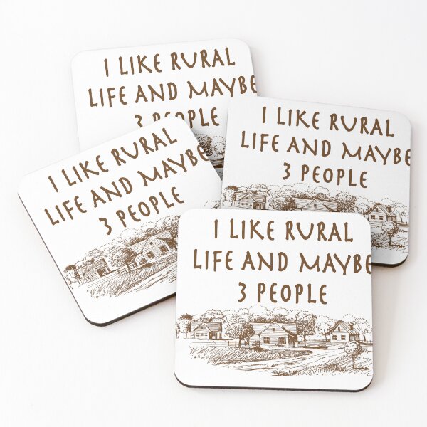 Item preview,  I Like rural life and Maybe 3 People designed and sold by muta1993.