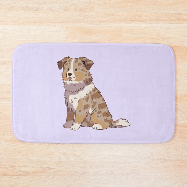 Item preview, Cute Red Merle Australian Shepherd Dog designed and sold by Yaragold.
