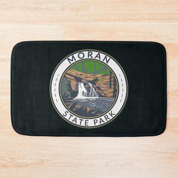 Item preview, Moran State Park Washington Travel Art Badge designed and sold by KrisSidDesigns.