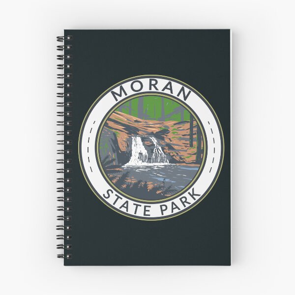 Item preview, Moran State Park Washington Travel Art Badge designed and sold by KrisSidDesigns.