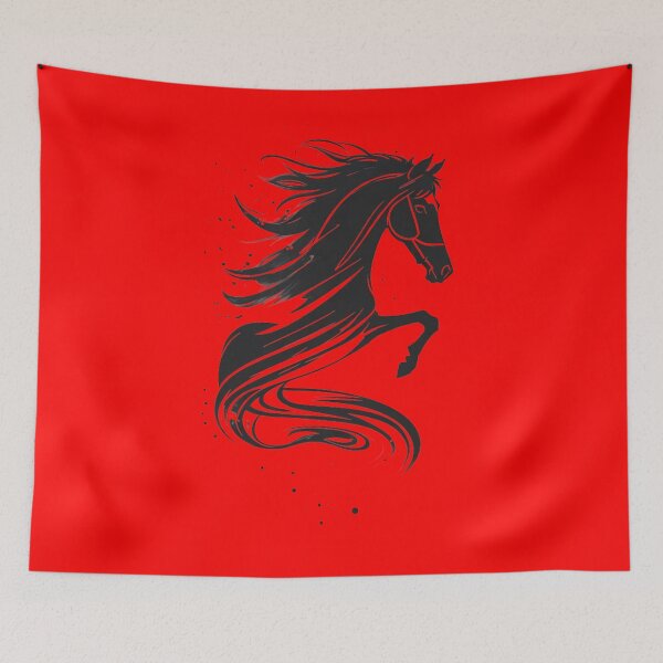 Item preview, Animal Wind Horse in artistic Design designed and sold by TheWonderView.