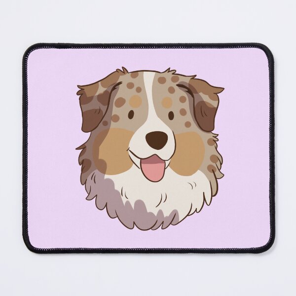 Item preview, Red Merle Australian Shepherd Dog Face designed and sold by Yaragold.