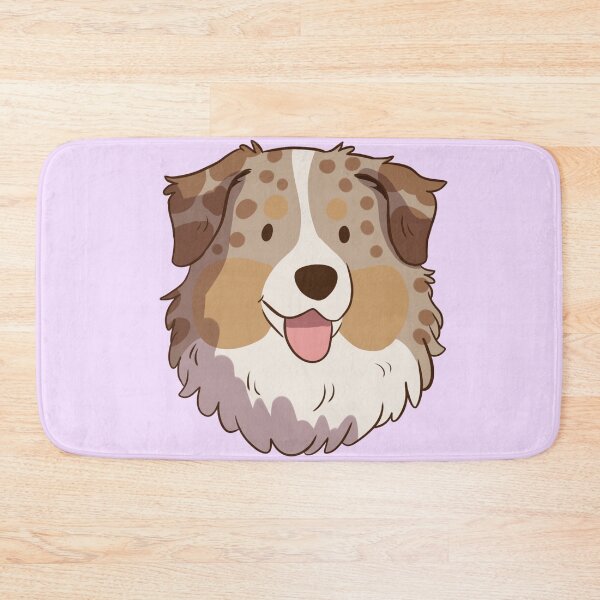 Item preview, Red Merle Australian Shepherd Dog Face designed and sold by Yaragold.