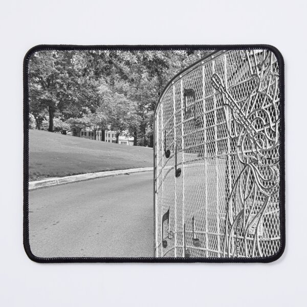 Item preview, Graceland Gate Memphis Tennessee Black And White designed and sold by LisaWootenPhoto.