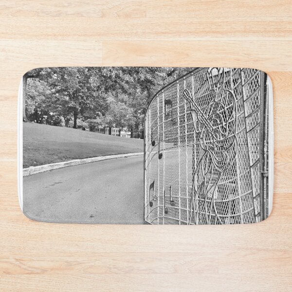 Item preview, Graceland Gate Memphis Tennessee Black And White designed and sold by LisaWootenPhoto.