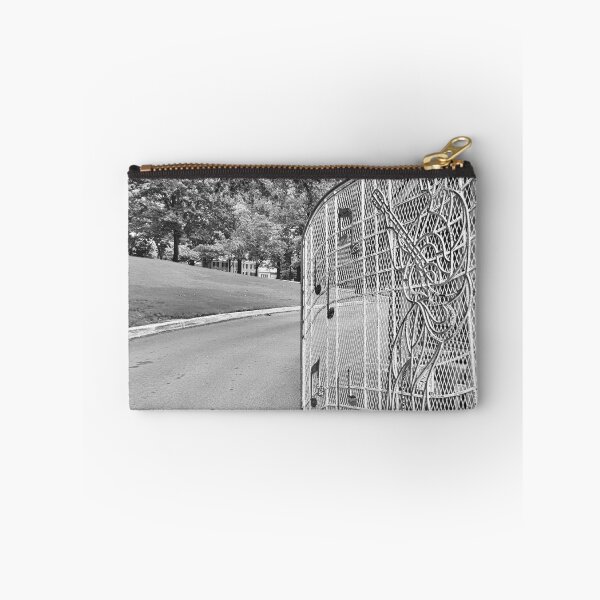 Item preview, Graceland Gate Memphis Tennessee Black And White designed and sold by LisaWootenPhoto.