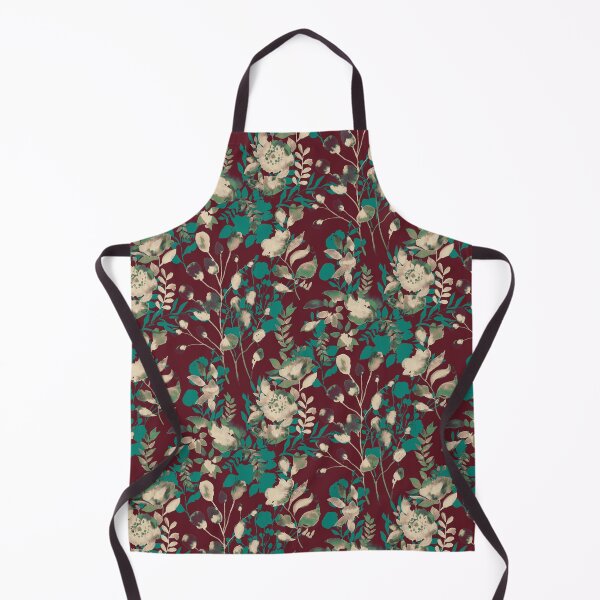 Item preview, Botanic ink brown dark designed and sold by Alessandro Remo Mazzoni Remotextiles.