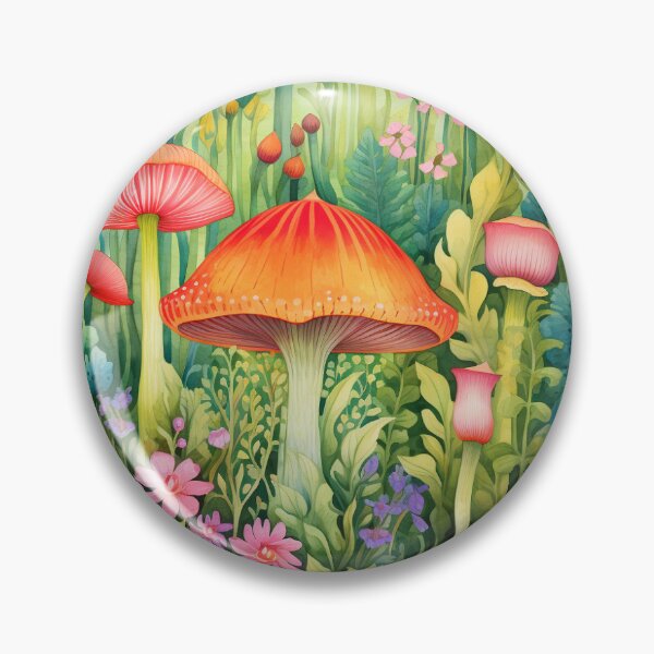 Item preview, Seamless Mushroom Digital Art designed and sold by EternityLoves.