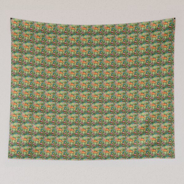 Item preview, Seamless Mushroom Digital Art designed and sold by EternityLoves.