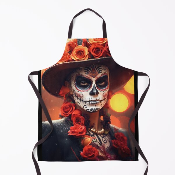 Item preview, Day of the dead in Mexico. Skull make-up. designed and sold by Caphira.