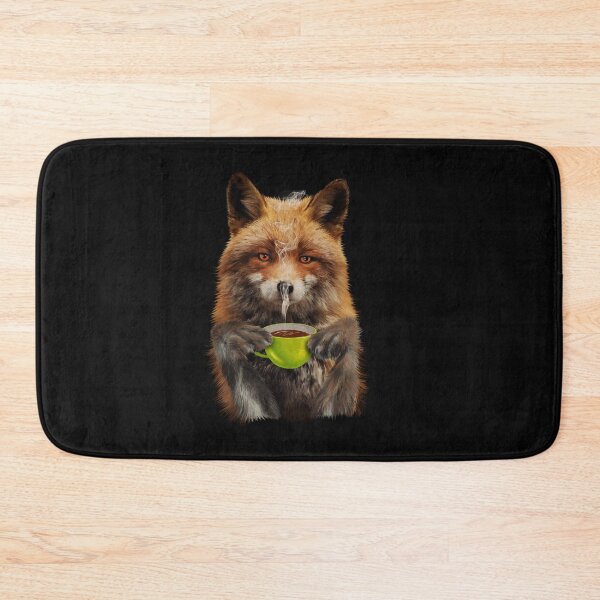 Item preview, Funny Fox drinking Tea or Coffee designed and sold by Logiamerch.