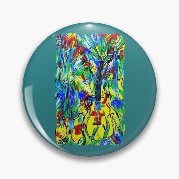 Item preview, Impressionist guitars designed and sold by SolidEarthArt.