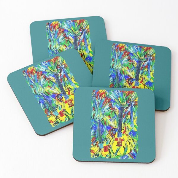 Item preview, Impressionist guitars designed and sold by SolidEarthArt.