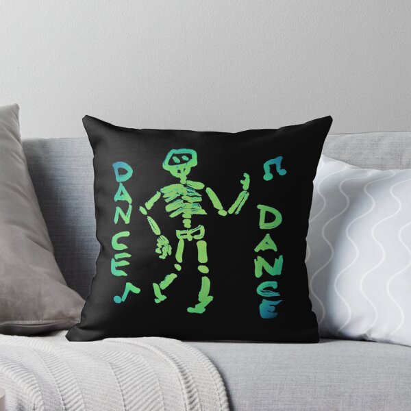 Item preview, Dancing Skeleton Lime designed and sold by craftsbydaphy.