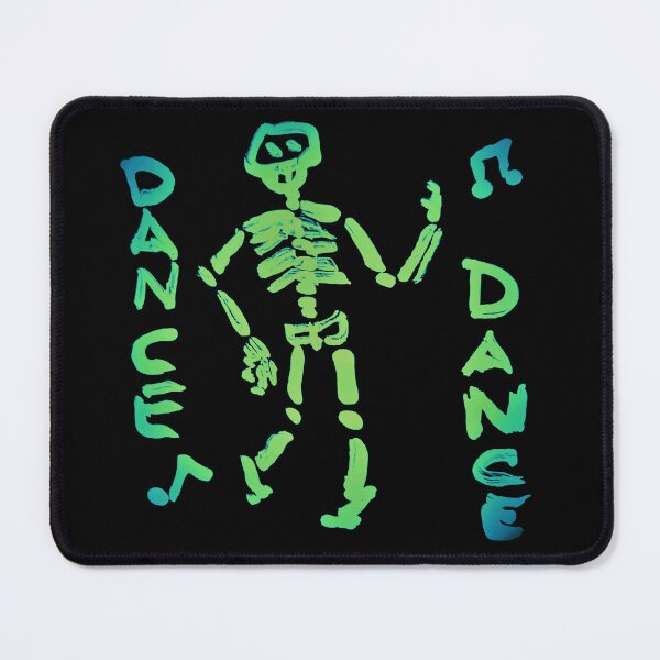 Item preview, Dancing Skeleton Lime designed and sold by craftsbydaphy.