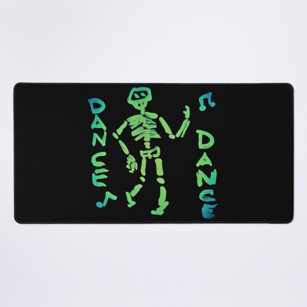 Item preview, Dancing Skeleton Lime designed and sold by craftsbydaphy.
