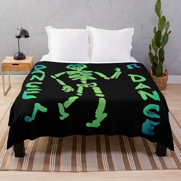 Item preview, Dancing Skeleton Lime designed and sold by craftsbydaphy.