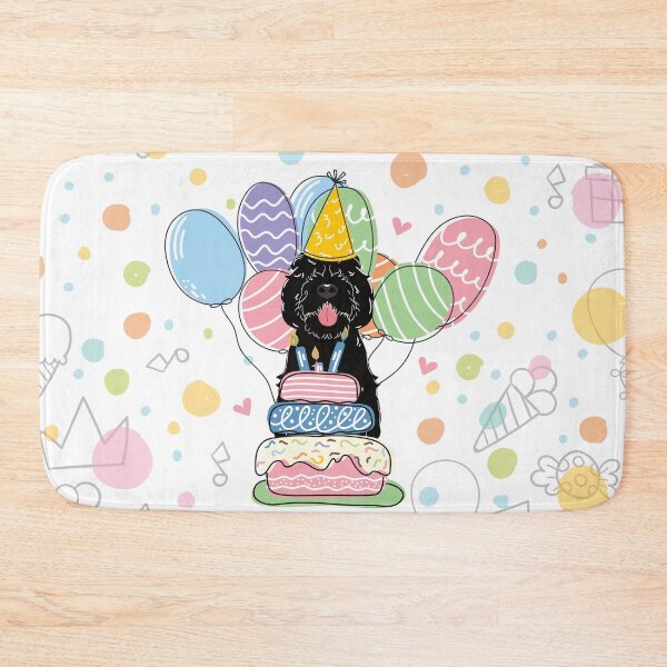 Item preview, Black Sheepadoodle Birthday Party designed and sold by Lulupainting.