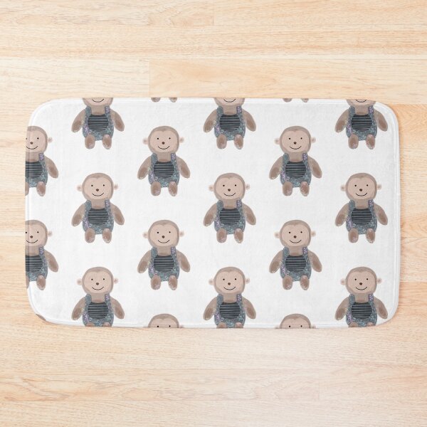 Item preview, Cute floral monkey designed and sold by tinasartspace.